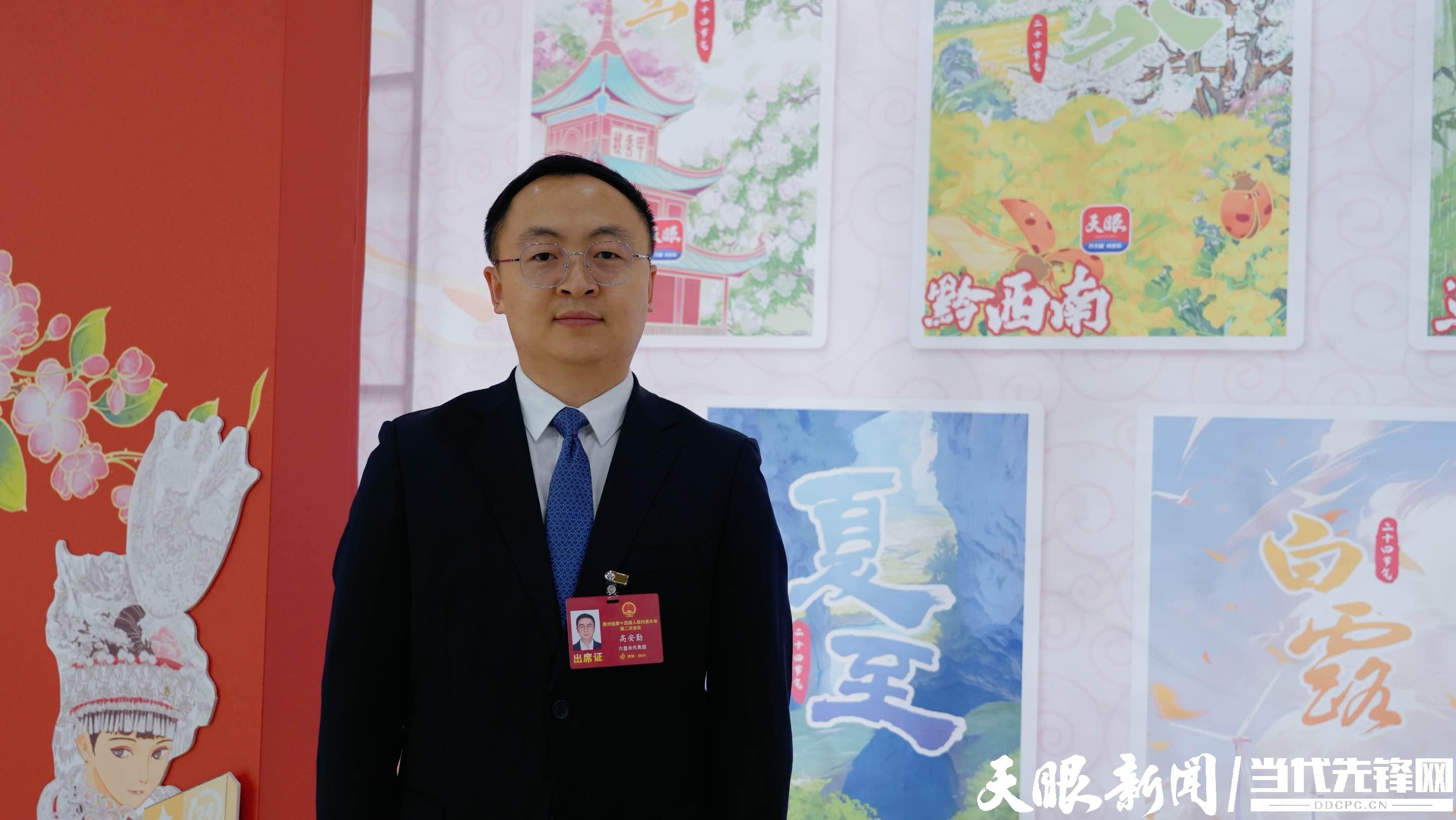 省人大代表、六盤(pán)水市種植業(yè)發(fā)展中心副主任（高級(jí)農(nóng)藝師）高安勤.jpg